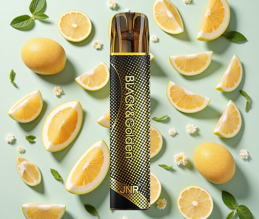JNR Black&Golden 800 Bouff&eacute;es Vape - Triple Mangue : L'&Eacute;l&eacute;gance Fran&ccedil;aise Rencontre l'Intensit&eacute; Tropicale