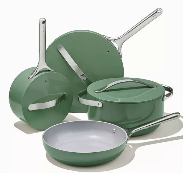 Am&eacute;liorer chaque repas &agrave; la maison avec des ustensiles Caraway pratiques et &eacute;l&eacute;gants pour cuisiner facilement et sainement