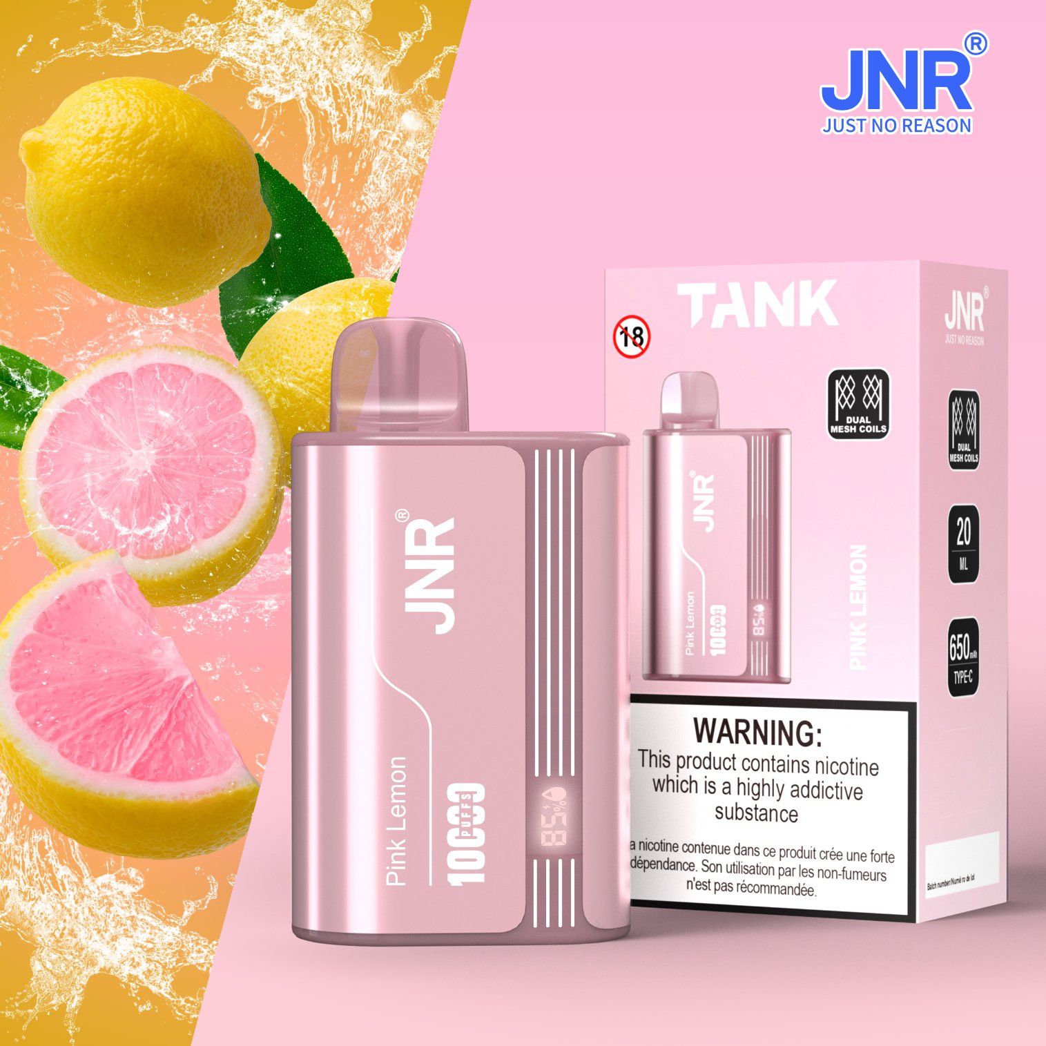 Op Zoek naar een Zorgeloze Vape-Ervaring? Ontmoet de Jnr Tank 10000